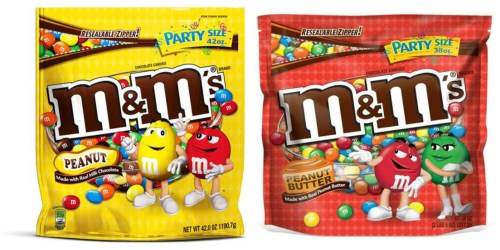 New $1/1 M&M’s Candy Party Size Bags Coupon