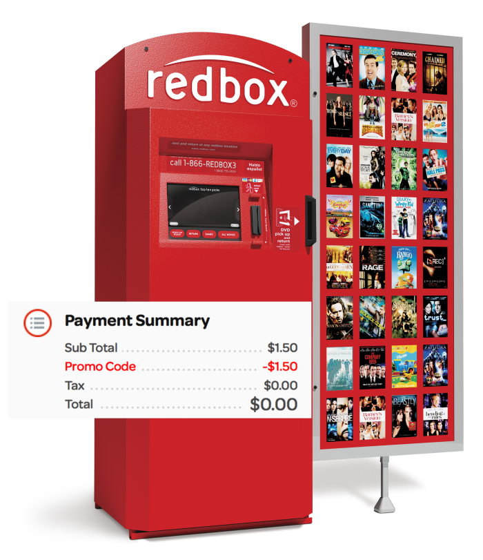 Redbox FREE Movie & Game Rental Codes
