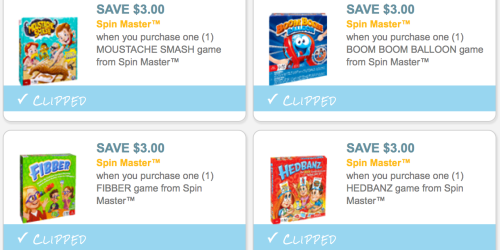 RARE $3/1 Spin Master Game Coupons = Under $7 Each at Target (Regularly $14.99)