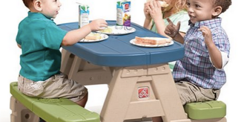 Kohl’s: 5-Star Rated Step2 Sit & Play Jr. Picnic Table As Low As $25.89 Shipped (Regularly $74.99)