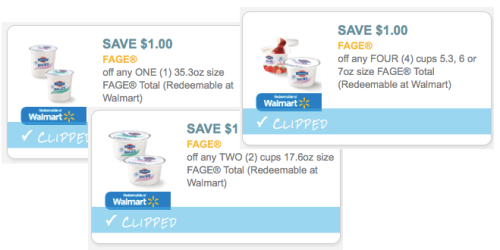 Three FAGE Yogurt Coupons (Reset!) = Fruyo Greek Cups Only 66¢ Each at Target