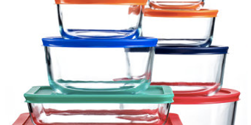 Macy’s.com: Pyrex 18-Piece Simply Store Set with Colored Lids Only $19.99 (REG. $79.99!?)