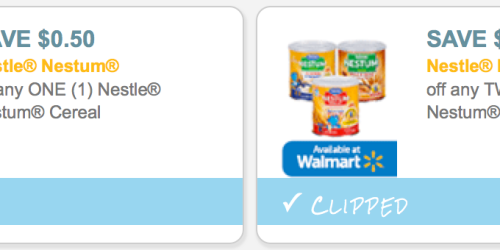 New $0.50/1 AND $1.25/2 ANY Nestlé Nestum Cereal Coupons = As Low as Only $1.59 Each at Walmart