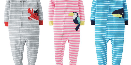 Kohl’s.com: THREE Carter’s Footed Pajamas for Babies & Toddlers Only $17 (Just $5.66 Each!)
