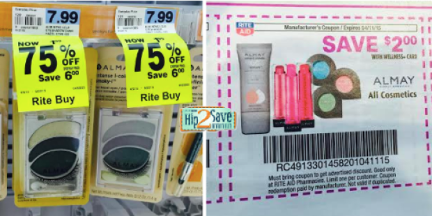 Rite Aid: FREE Almay Cosmetics (NO Manufacturer’s Coupons Needed)