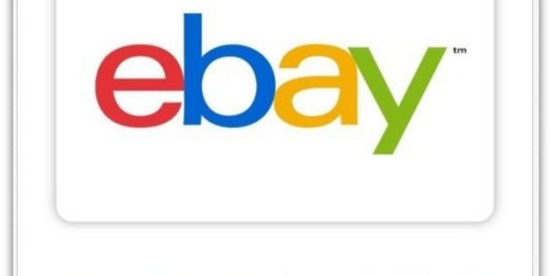 $100 eBay Gift Card Only $95 (Email Delivery)