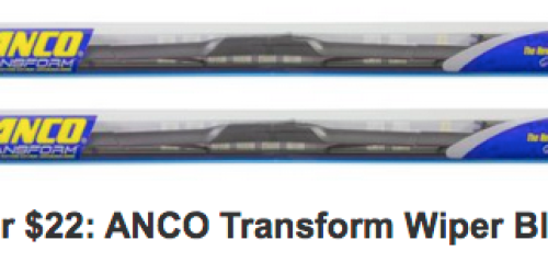 Amazon: ANCO Transform Wiper Blades Only $6 Each (After $10 Mail-in-Rebate)