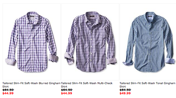 Banana Republic: Additional 50% Off Sale Styles = Men's Dress Shirts as Low  as $22.50 (Reg. $64.50+!)