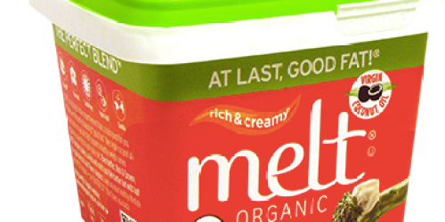 High Value $2/1 Melt Organic Buttery Spread Coupons = Only $0.39 at Whole Foods After Ibotta Rebate