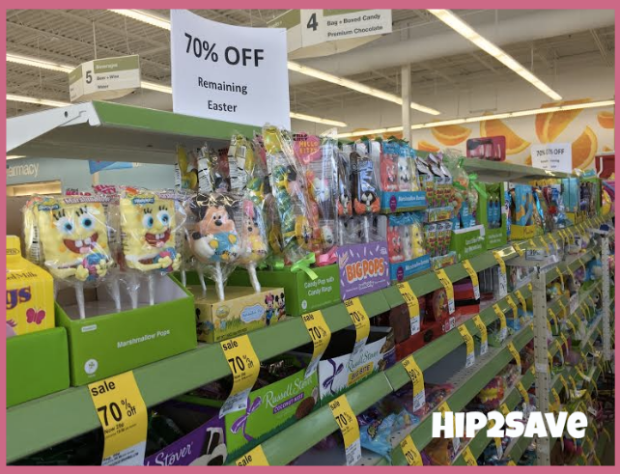 WALMART EASTER CLEARANCE IS NOW 75% OFF! My store was completely out of  good candy, which is what I was hoping to score! Remember, inve