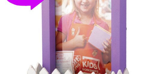 Home Depot Kid’s Workshop: Register NOW to Make a FREE Picket Fence Photo Frame in May + More