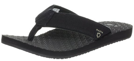 Amazon Sanuk Men s Rasta Didgeridude Flip Flops Only 11.99