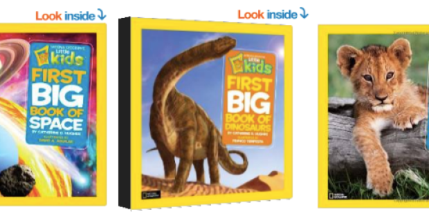 Amazon: Highly Rated National Geographic Little Kids BIG Books as Low as $5.07 (Reg. $14.95!)