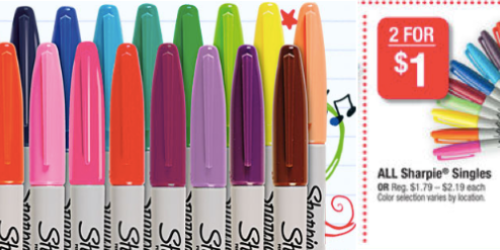 Office Depot/OfficeMax: Sharpie Singles 50¢ Each Including Sharpie Paint Markers (No Coupons Needed)