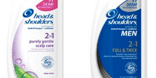 Amazon: Head & Shoulders 2-in-1 Dandruff Shampoo + Conditioner Only $1.27 Shipped