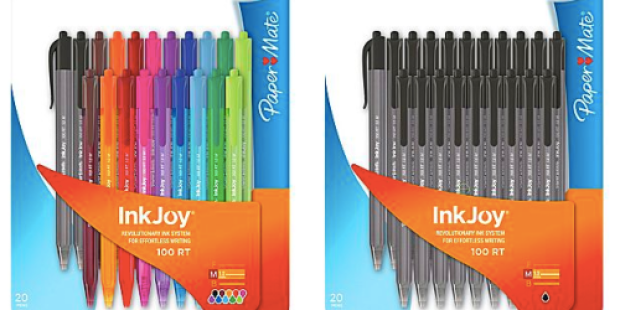 Staples.com: 20 Pack PaperMate InkJoy Retractable Ballpoint Pens Only $3 Shipped