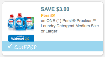 $3/1 Persil ProClean Laundry Detergent Coupon (Reset!)