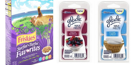 Dollar General: FREE Friskies Surfin’ & Turfin’ Dry Cat Food, Glade Wax Melts Only $0.25 + More