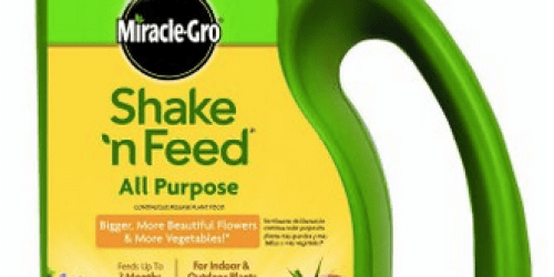 Amazon: Miracle-Gro Shake ‘n Feed Plant Food Only $6.24 (Regularly $12.69 – Best Price!)