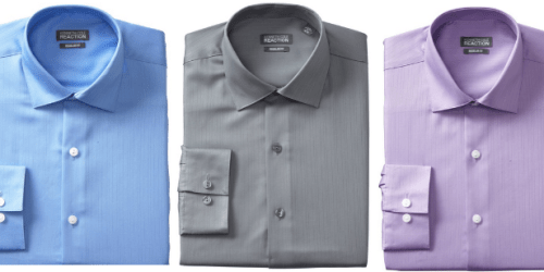 Amazon: Kenneth Cole Reaction Men’s Textured-Solid Dress Shirts Only $12.99 (Reg. $55!)