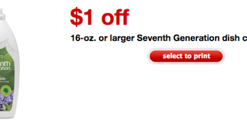 Target: Over 40 New Store Coupons ( = Seventh Generation Dish Soap Only $0.61 + MORE!)