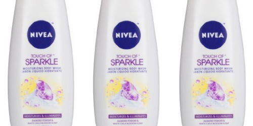 Amazon: Nivea Touch of Sparkle Moisturizing Body Wash 16.9oz Only $2.47 per Bottle