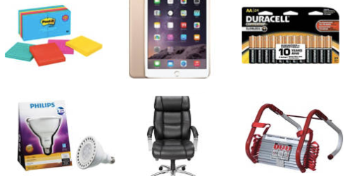 Staples: 20% off Office Supplies, $100 off iPad Air 2 or iPad Mini 3, 1¢ Copy Paper After Rebate + More
