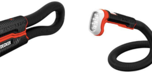 Black + Decker 4V Rechargeable Snakelight Only $19.99 Shipped (Regularly $39.99) – Great for Father’s Day