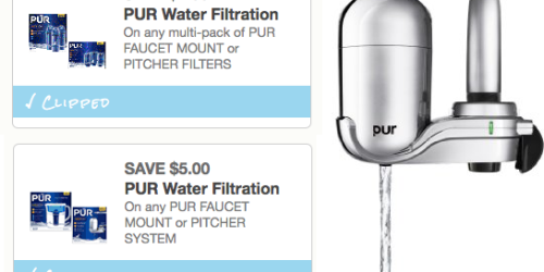 $9 in *NEW* PUR Water Filtration Coupons