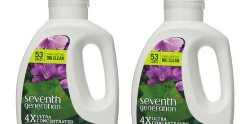 TWO 40-oz Seventh Generation Liquid Laundry Detergent Only $12.94 Shipped (Just $6.47 Each!)