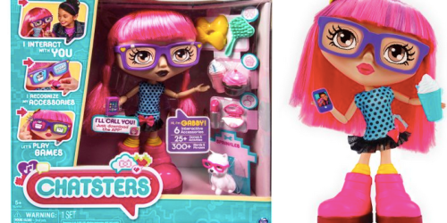 Amazon: Highly Rated Chatsters Gabby Interactive Doll Only $22.47 (Regularly $79.99!)