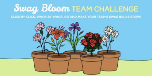 Swagbucks Swag Bloom Team Challenge: Win up to 80 Bonus Swag Bucks (Starts Today)