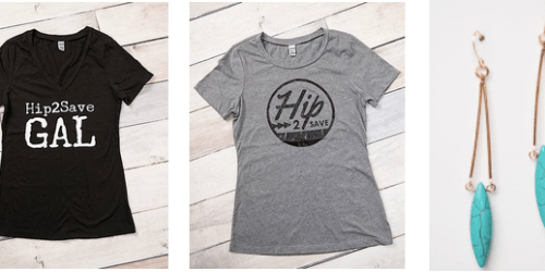 Hip2Save Shirt AND Dangle Earrings Under $16 Shipped (+ Today’s Wear it Wednesday Winner)