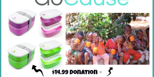 GoCause: $14.99 Gets YOU Bentgo Stackable Lunch Box AND Provides Food to Orphans in Kenya