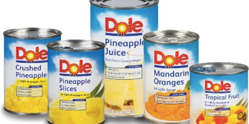 *RARE* $0.40/1 Dole Canned Fruit Coupon