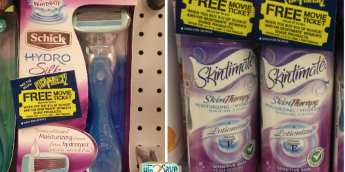 Target: FREE Pitch Perfect 2 Movie Ticket with $10 Purchase on Select Skintimate & Schick Products