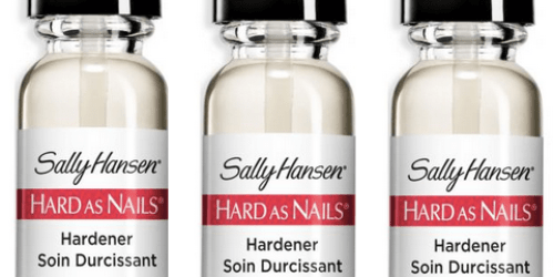 New $1/1 Sally Hansen Nail Treatment Item Coupon = FREE Hard as Nails Products at Target & Walmart