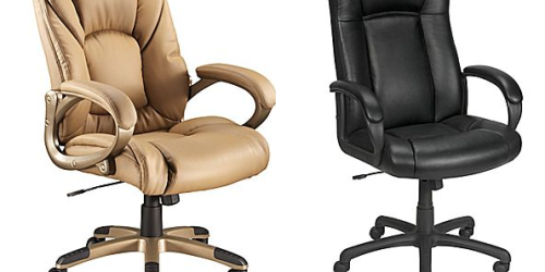 Staples: Haywood Bonded Leather Managers Chair Only $32.29 Shipped (Reg. $129.50!)