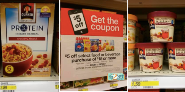 Target: $5 Off a $15 Select Food Purchase – Includes Gatorade, Pepsi, Quaker & More (+ Deal Scenario)