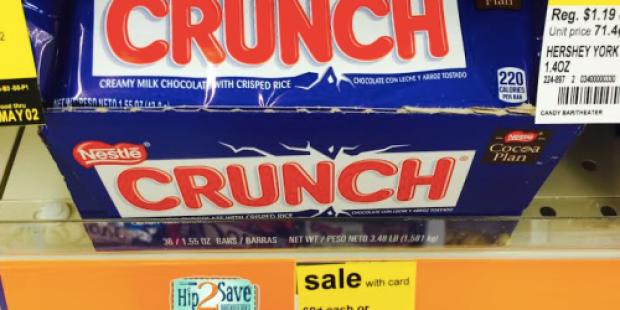 Walgreens: Nestle Crunch Single Bars Only $0.25 Each (No Coupons Needed!)