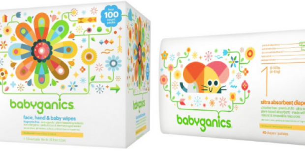 Target: 50% Off 1st Babyganics Diapers & Wipes Subscription = Jumbo Pk. Diapers Just $4.74 Shipped