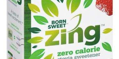 High Value $1.50/1 Zing Stevia Sweetener Product Coupon = 40 Packets Only $1.18 at Walmart