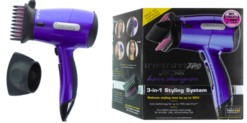 conair 3 in 1 dryer