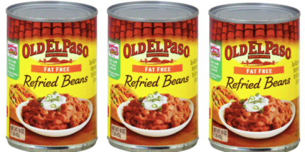 New $1/3 Old El Paso Products Coupon = Refried Beans ONLY 24¢ Each at Target Through Today Only