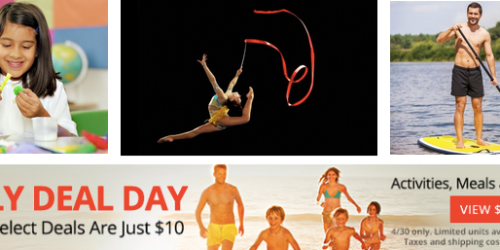 Groupon: $10 Family Deal Day – Select Cities & Today Only (+ Enter to Win 2 Apple Watches!)