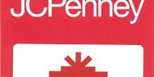 $25 JCPenney Gift Card Only $20 (Email Delivery)