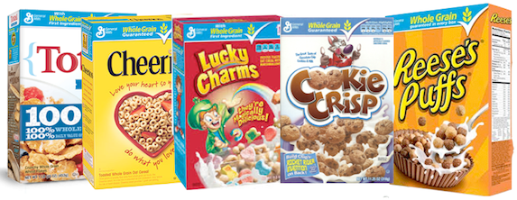 general mills cereal
