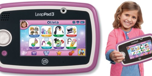 Amazon: LeapFrog LeapPad3 Kids’ Learning Tablet in Pink ONLY $56.99 Shipped (Reg. $99.99!) – Best Price
