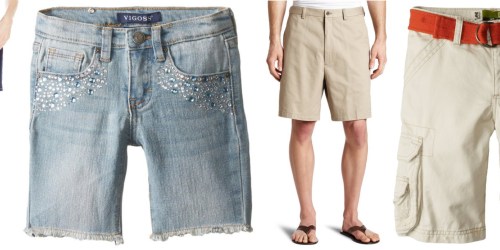 Amazon: 50% Off Shorts for the Family (Today Only)