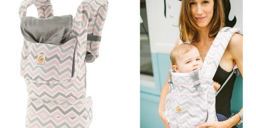 Zulily: Up to 50% Off Ergobaby Products = Pink & Gray Chevron Original Carrier $59.99 Shipped (Reg. $120)